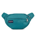 JanSport Fifth Avenue Fanny Pack Crossbody Bags for Women, Men - Stylish, Durable Waist Bag with Adjustable Belt, Main Zippered Pocket, Quick Stash Pocket - Travel Essentials - Black - color: Emerald Pool