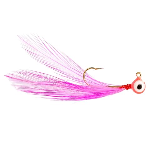 Strike King Mr. Crappie Shoo Shiner Jig - color: 802 - Rosey Red, size: 1/64oz