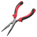 Fishing Pliers – High Carbon Manganese Steel Fish Hook Remover Tool with Tungsten Cutters – Fishing Gripper, Split Ring Pliers, Fishing Gear for Saltwater & Freshwater