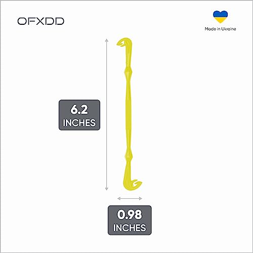 Loop Tyer - Hook Loop Tyer for Fishing - Plastic Fishing Line Knot Tying Tool - color: Yellow & Green