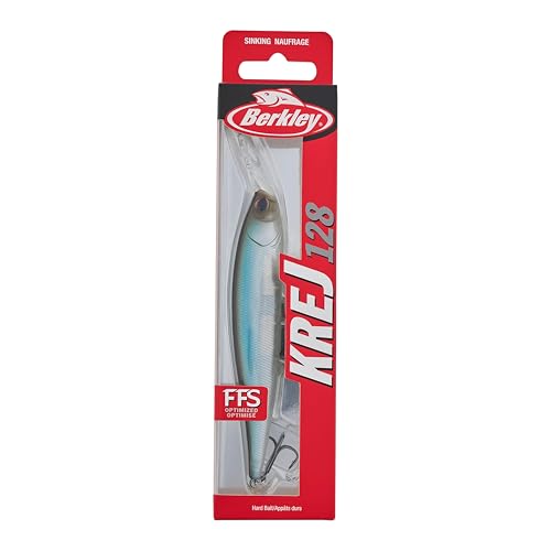 Berkley Krej Fishing Hard Bait - color: Stealth Minnow, size: 5 in - 128 (1 1/17 oz)