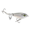 Lew's Mach Baits Patroller Propeller Bait Fishing Lure, Topwater Propeller Bait, Rotating Tail Section, Sound Chamber - color: Chrome, size: 3/4 oz