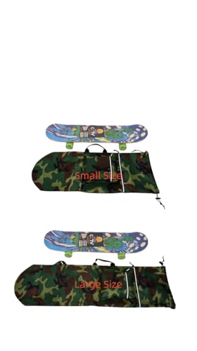 Skateboard Bag, Waterproof Oxford Cloth Skateboard Backpack for Outdoor Sports Gear Accessories - size: Large Size