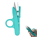 Thread Snips Scissors for Sewing Small Plastic Sewing Nippers Embroidery Snippers Craft Snip Cutters and Thread Clippers for Cutting Thick Fabric and Fishing Line(Blue)