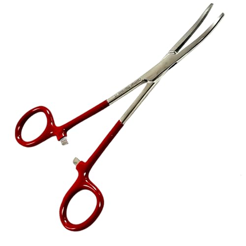 German Stainless 6.25" Pean Hemostat Forceps CLAMP (Curved)-CYNAMED Brand …