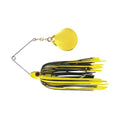 Luck E Strike Redman Spinner Bait by Jimmy Houston, 3/8 Ounce Colorado Spinnerbait - color: Black/Yellow
