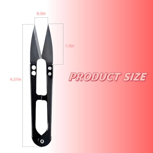 Sewing Scissors Thread Snips Yarn Thread Cutter Small Snips Trimming Nipper - Great for Stitch, Mini DIY Supplies, Yarn Scissors (2PCS)