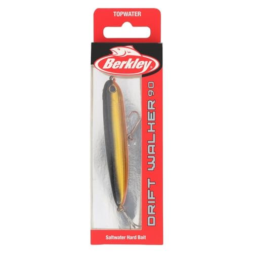 Berkley Berkley Drift Walker Saltwater - color: Black Gold, size: 3 /2in - 3/8 oz