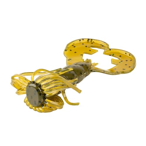 Strike King Rage Luau Craw Soft Bait - color: 46 - Green Pumpkin