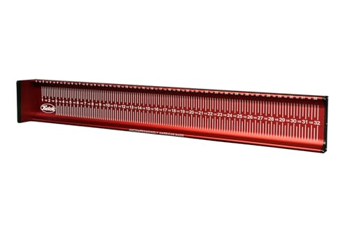 KETCH X Fish Measuring Board/Ruler - color: Red, size: 32"