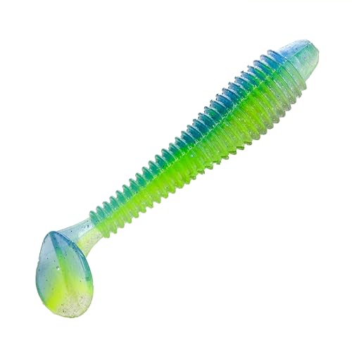 Strike King Rage Swimmer Soft Bait - color: 591 - Sexy Shad 2.0, size: 3.75"
