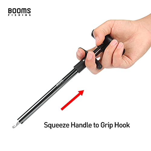 Booms Fishing R2 Hook Remover Squeeze-Out Fish Hook Tools 3 Colors Available - color: 10inches Black