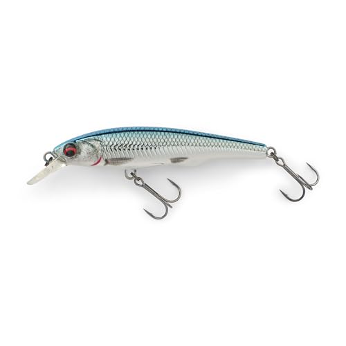 Savage Gear Gravity Twitch Fishing Hard Bait - color: Blue Chrome, size: 4.5 in - 3/4 oz