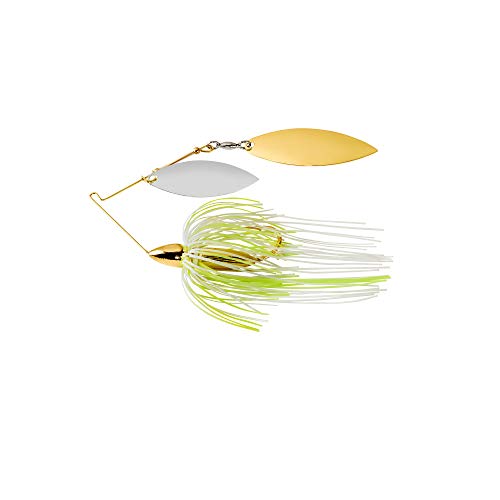 WAR Eagle Custom Lures War Eagle Artificial Fishing Bait - color: Hot White Chartreuse, size: 3/4 oz.
