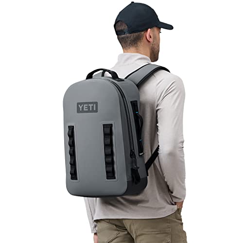 YETI Panga 28 Airtight Waterproof Submersible Backpack - color: Storm Gray, size: 28 liters