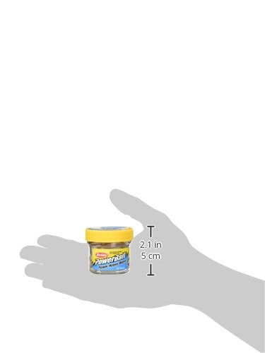 Berkley PowerBait Power Honey Worm Fishing Bait, Natural, 1in, Irresistible Scent & Flavor, Realistic Profile, Ideal for Bluegill, Crappie, Perch and More