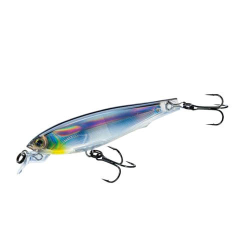Duel Yo Zuri F 1135 3 Ds Minnow Suspending Lure 2 4 Inch - color: Holographic black silver