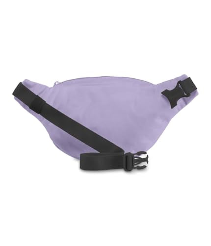 JanSport Fifth Avenue Fanny Pack Crossbody Bags for Women, Men - Stylish, Durable Waist Bag with Adjustable Belt, Main Zippered Pocket, Quick Stash Pocket - Travel Essentials - Black - color: Pastel Lilac