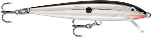 Rapala Original Floater 05 Fishing Lures - color: Metallic Silver, size: Body Length: 3-1/2"