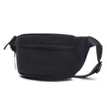 Large Capacity Nylon Women Sling Bags Girl Fanny Pack Light Weight Crossbody Bag Men Shoulder Bag Unisex Classic Waist Packs Purse Hiking Roomy Chest Bag, Easy Carry Any Phone,Wallet - color: Black