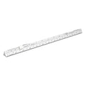 Alumicolor Aluminum Architect Pocket Scale With Clip, 6IN, Silver - color: Silver, size: 6 Inch, style: Architecht With Clip