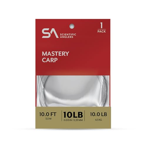 Scientific Anglers Mastery Carp Leaders 10' - size: 10LB Single