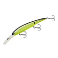 Bandit Lures 4 3/4-Inch Slender Minnow Jerkbait Trolls Up to 27 Feet Deep, Universal Color Patterns, 1 Piece - color: Chartreuse Pearl Scales, size: 4 3/4", 5/8 oz