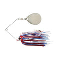 Redman Spinner Bait by Jimmy Houston, 3/8 Ounce Colorado Spinnerbait - color: Red White Blue