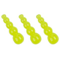 Stacked Fishing Beads, 150/200pcs Fishing Beads Lures Making Supplies Tackle Trout Beads Walleye Rig Inline Spinner Making Accessories Salmon Eggs Saltwater Freshwater - color: yellow-150pcs