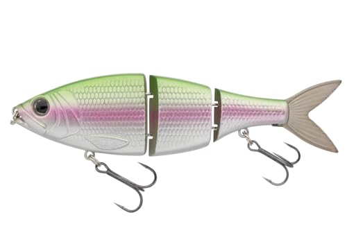 Nage Jointed Swimbait 4.75"- 7/8oz - color: Rainbow Trout