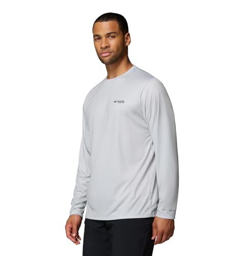 Columbia Terminal Tackle PFG Shield Long Sleeve - color: Cool Grey, size: XX-Large