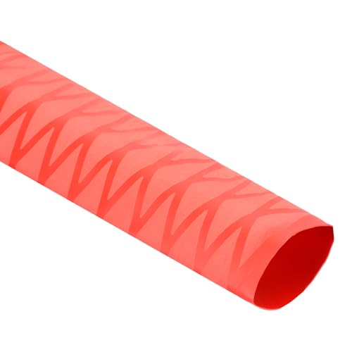 DMiotech Heat Shrink Sleeve Wrap Tubing x Tube Tubing for Fishing Rod Grips and Other Grips, Non Slip - Insulation - Waterproof 40'' Lengths, Dia 45mm Red - color: Red, size: Dia 45mm