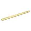 Alumicolor 3610-2 Aluminum Combination Pocket Scale, 6IN, Gold - color: Gold, size: 6 Inch, style: Combination