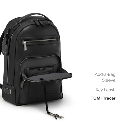 TUMI - Harrison Warren Backpack - 15-Inch Laptop Backpack - Stylish Women's & Men's Backpack for Travel & Business - Black Bombe - color: Black Bombe