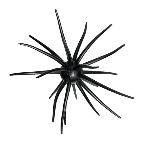 Tentacle Creature Lure Floating Fishing Lure Simulation Sea Urchin Bait Artificial Baits for Bass Fishing - color: Dark green