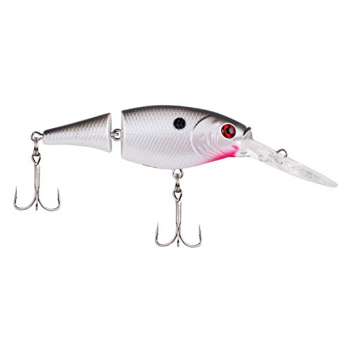 Berkley Flicker Shad Jointed Fishing Hard Bait - color: Pearl White, size: 2 in - 1/5 oz
