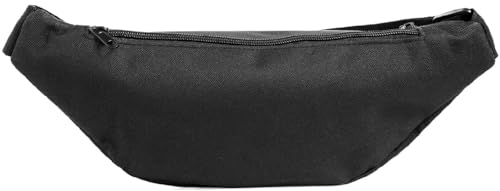Vibe Festival Gear Rave Fanny Pack for Women Men – Festival, 4 Pockets, Adjustable Strap, Cute Waist Bag, Crossbody Belt Bag, Hiking, Running, Cycling - color: Black, size: Fits Most