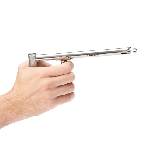 Classic Dehooker, 8.5" Stainless Steel Fish Hook Remover Tool for Saltwater & Freshwater, Pistol-Grip Fishing Hook Extractor, Durable Hook Out Device