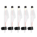 ‌5PCS Telescopic Fishing Rod Tip Caps PVC Rod Pole Top Cover Guards for Sea Fishing Rods Accessory - size: 21×4.4cm