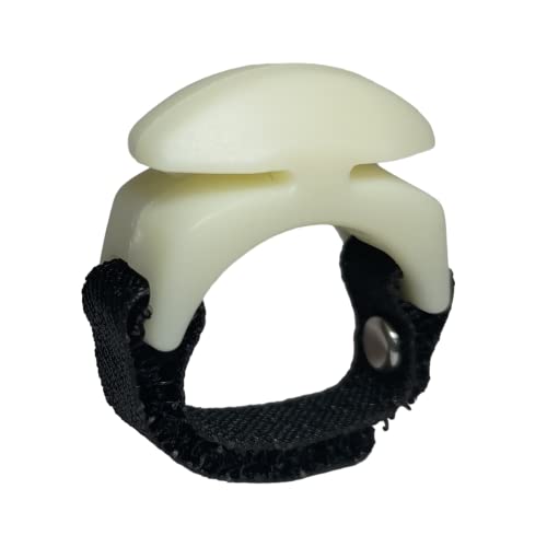 Line Cutterz Rust-Free Patented Ceramic Blade Ring Quick Fishing Line Cutter - color: Glow-in-the-Dark, size: Adjustable, style: 2-pack