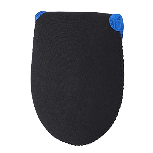 Honio Fly Fishing Reel Cover, Neoprene Reel Case with Zipper Closure and Shoulder Strap
