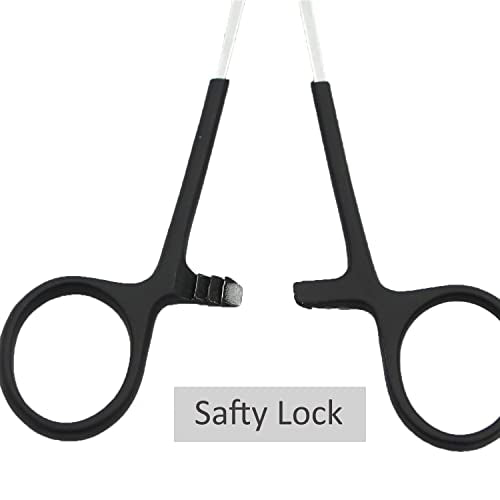 Straight Fishing Forceps Stainless Steel Unhooking Hook Removing Pliers - color: 8" Curved