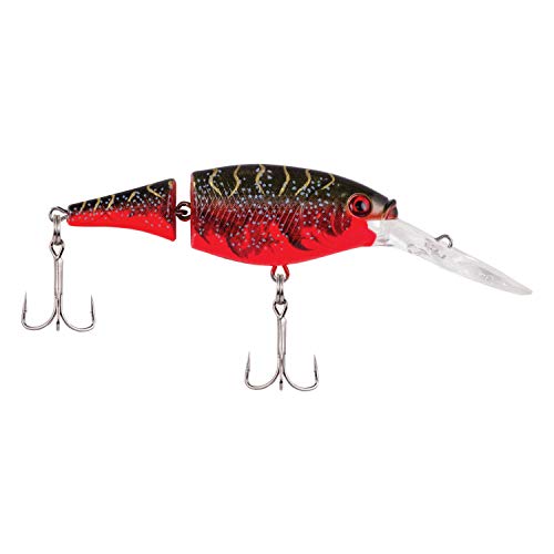 Berkley Flicker Shad Jointed Fishing Hard Bait - color: Red Tiger, size: 2 3/4 in - 1/3 oz