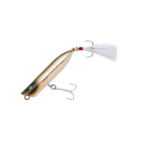 Creek Chub Striper Strike Slow-Sinking Long-Casting Fishing Lure - Saltwater Grade - color: Silver Flash, size: 3 1/2" (3/4 oz)