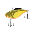 Bill Lewis Hammer-Trap - Freshwater Lifelike Lipless Crankbait Fishing Lure with Mustad Triple Grip Hooks, 3/8 Oz - 5/8 Oz - color: Gold Black Splatter w/ Orange Belly, size: 3/8 OZ