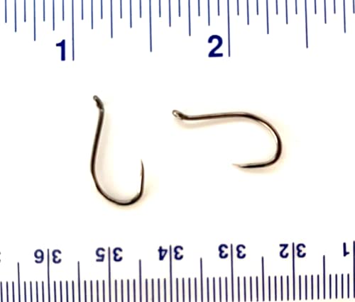 100 Gerry's Tackle 513014 Salmon Steelhead Barbless Octopus Fish Hooks Size 6