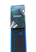 Next Level Inc. | Fish Ruler | SeaDek | 36 inch Fish Measurement Tool | Perfect for Boats and Kayaks | Black/Bimini Blue - color: Black/Bimini Blue