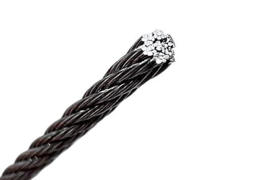 End Game 5' Braided Stainless 480lb Leader with Mustad 39960 Circle Hook - size: 20/0