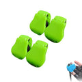 Multifunctional Rod Holder - Portable Takedown Fishing Rod Clips for Ground/Car/Wall/Beach, Auto Fixed Fish Poles Holders with Pressure Grip, Fits Shore/Telescopic Rods & Fixed Ball - color: Green * 4