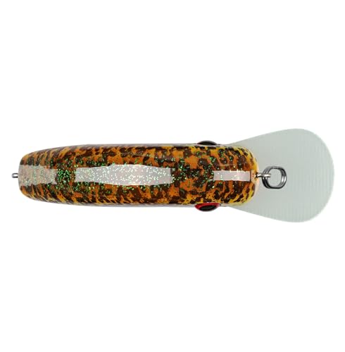 Strike King Chick Magnet Jr. Crankbait Fishing Lure, 1/4 oz, Dives 4-6 Feet, Premium Hooks - color: Rootbeer
